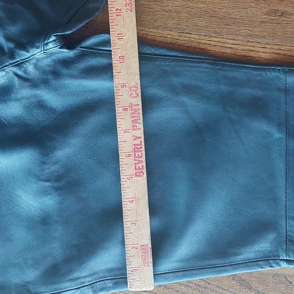 Gap Black Leather Pants size 12 NWT - Picture 13 of 16